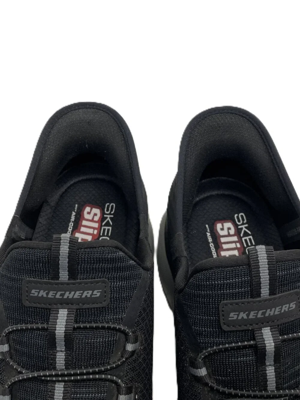 Skechers Hands-Free Slip-Ins Shoes Men's Sz 15 Black Sneakers Summits High Range